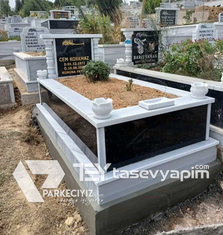mezar yapimi130 758x800 Mezar Yapımı, Mermer, Granit, Doğal Taş Mezar 130