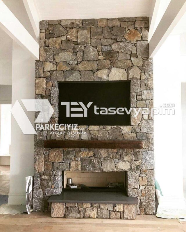somine barbeku yapimi28 640x800 Şömine, Barbekü Yapımı 28
