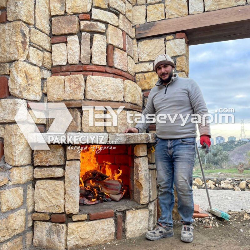 somine barbeku yapimi74 800x800 Şömine, Barbekü Yapımı 74