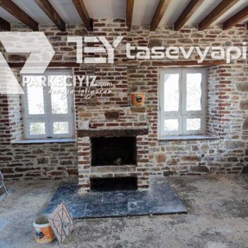 somine barbeku yapimi75 350x350 Şömine, Barbekü İşleri