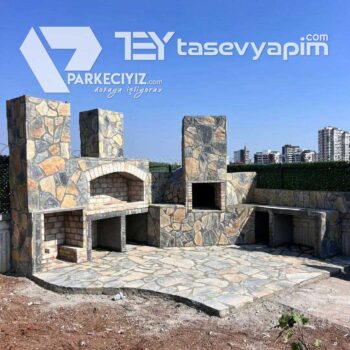 somine barbeku yapimi77 350x350 Şömine, Barbekü İşleri